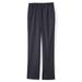 Lands' End 7 Day Elastic Waist Pull On Pants True Navy 12X30 NEW 066155