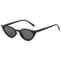 Cat Eye Sunglasses Women Brand Designer Vintage Gradient Cat Eye Sun Glasses Shades For Women Trendy Eyewear - Black