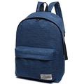 Men Backpack Leisure Solid Color Canvas Wear Resistant Simple Fashion Student Backpack New