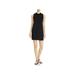 Eileen Fisher Womens Tencel Solid Shift Dress