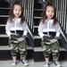 3PCS Toddler Kids Baby Girl Vest Tank Top Mesh Coat Long Pants Camo Outfits Clothes Set 1-6T