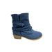 UKAP Womens Winter Warm Matte Booties Shoes Buckle Short Ankle Snow Boots