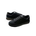 LUXUR Men's Casual Solid Canvas Style Sports Flat Shoes Comfy Trainers Casual Shoes