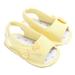 Newborn Baby Girls Boys Soft Sole Shoes Bow Sandal Soft Crib Shoes Sandles