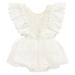 HULKLIFE European Sleeveless Lace Lace Baby Crawling Dress Hari Yi Newborn Onesie