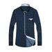 Cathery New Fashion Mens Luxury Stylish Casual Dress Slim Fit T-Shirt Casual Long Sleeve