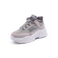 Womens Clunky Athletic Sneakers Running Sports Casual Shoes Trainers Fur Lined