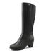 Comfy Moda Women's Tall Dress Winter Boots Suede Leather Fur Lined Mid Calf - Zoe