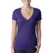 Next Level Ladies' CVC Deep V - 6640