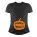 Tstars Womens Halloween Party Shirt Pumpkin Smuggler Maternity Shirt for Pregnant Women Day of the Dead Halloween Graphic Tee Spooky Trick or Treat Funny Humor Gifts for Her Pregnancy Tee