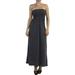 ToBeInStyle Women's Smocked Long Maxi Strapless Dress