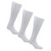 Mens 3 Pack Flat Knit OTC Diabetic Socks