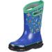 BOGS Kids' Classic High Waterproof Insulated Rubber Neoprene Rain Boot Snow, Planes Blue/Multi, 5 M US Big Kid