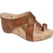 Women's Journee Collection Rayna Toe Loop Wedge Sandal