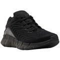 Boys Reebok Zig Kinetica Shoe Size: 3 Black - Black - True Grey 7 Running