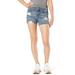 Signature by Levi Strauss & Co. Juniors' High Rise Cut-Off Shortie Shorts