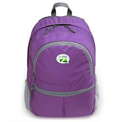 Yes4All Foldable Lightweight Travel Backpack â€“ Waterproof Compact Backpack - Purple