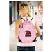 Cute Miami University Cinch Pack Backpack for Girls Women Two Section Mesh & Microfiber Miami RedHawks Drawstring Bag