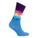 Socks n Socks Men's Crew Socks - Dream Blue Diamond