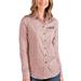 Chicago Fire Antigua Women's Wordmark Structure Button-Up Long Sleeve Shirt - Red/White