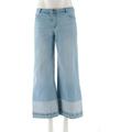 Peace Love World Wide-Leg Jeans Oversized Cuffs Women's A307451