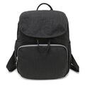 Small Nylon Backpack Waterproof Mini Backpacks Fashion Lightweight Outdoor Travel Bags for Women Daypack for Girls - Black