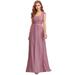 Ever-Pretty Womens Chiffon Gala Dresses for Women 07704 Orchid US16