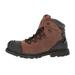 AVENGER 6" Leather Carbon Nanofiber Comp Toe Waterproof Puncture Resistant EH Slip Resistant Boot, Color: Brown, Size: 16, Width: M (A7546-M-16)