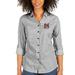 Morehouse Maroon Tigers Antigua Women's Structure Button-Up Long Sleeve Shirt - Black/White