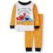 Halloween Sesame Street Baby Boy Long Sleeve Cotton Snug Fit Pajamas, 2-Piece Set