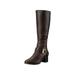 Aerosoles Womens Chatroom Almond Toe Knee High Fashion Boots