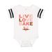 Inktastic Live Love Bake Infant Short Sleeve Bodysuit Female