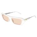 Gucci Pink Rectangular Ladies Sunglasses GG0642S 004 56