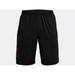 Under Armour Men's UA Tech Graphic Pocketed Shorts 1306443-005 Black/Venom Red