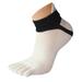 1 Pair MenMesh Meias Sports Running Five Finger Toe Socks WT