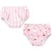 Hudson Baby Infant Girl Swim Diapers, Ice Cream Cone, 12-18 Months