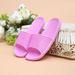 Striped Non-slip Sandals And Slippers Summer Indoor Outdoor Bathroom Shoes Casual Slippers Home Outdoor Solid Flip Flops Pink 39