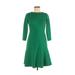 Pre-Owned Lauren by Ralph Lauren Women's Size 0 Green Plaid Baba Dress