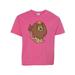 Inktastic Lion Child Short Sleeve T-Shirt Unisex Retro Heather Pink S