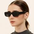 Sunglasses Hip Hop Clear Casual Colored Lens for Women Men