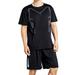Colisha Men Summer Basketball Jersey Activewear Shirt Set Casual Short Sleeve T-Shirts + Shorts Tracksuit Sweatsuit Sports Suit