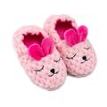 Kids Indoor Slippers, Baby Winter Boys Girls Cartoon Animal Print Home Non-Slip Cute Warming Shoes