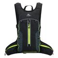 Meterk Hydration Backpack Waterproof Pack Lightweight Reflective Trim Folding Backpack for 2L Water Bladder Running Cycling Climbing Camping Outdoor Pack