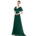 Ever-Pretty Womens Plus Size Prom Ball Gown for Women 98903 Dark Green US22