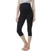 Kimi+Kai Maternity ''Blair'' High Performance Leggings, Black, Large