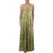 Halston Heritage Womens Silk Formal Evening Dress