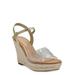 Juicy Couture Women's Cristall Espadrille Wedge Sandal