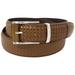 Stacy Adams Belts Stacy Adams 35mm Cognac Genuine Leather Diamond Embossed Belt