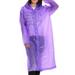 Men Women Waterproof Jacket Pe Hooded Raincoat Rain Coat Poncho Rainwear