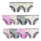 Jessica Simpson Girls Underwear Set Variety 10 Pack Kids Panties Hipster Briefs